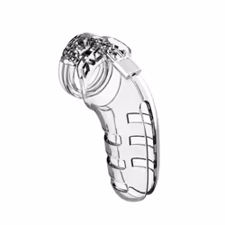 Man|Cage MODEL06, Penis chastity, Transparent, Polycarbonate (PC), 368 g, 54 mm, 60 mm