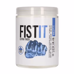 SHOTS Toys Fist it Extra Thick, 1000 ml, 1.09 kg, Water-based lubricant, Anal, Prolonging lubricant, Jar