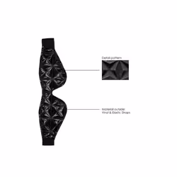 Ouch Black Luxury Eye Mask