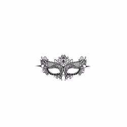 Ouch Queen Black Lace Mask