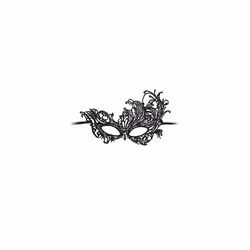 Ouch Royal Black Lace Mask