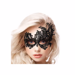 Ouch Royal Black Lace Mask