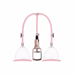 SHOTS Toys Breast Pump Set Medium Rose Gold