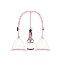 SHOTS Toys Set Medium Rose Gold breast pump Manual