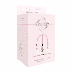 SHOTS Toys Set Medium Rose Gold breast pump Manual