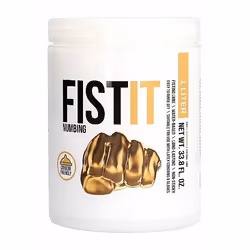 SHOTS Toys Fist It Numbing, 1000 ml, 1.1 kg, Water-based lubricant, Anal, Prolonging lubricant, Jar