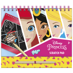 Totum Disney Princes Scratch Book