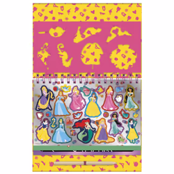 Totum Disney Princes Scratch Book
