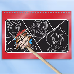Totum Disney Princes Scratch Book - Additional view 7