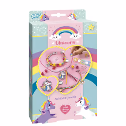 Totum Unicorn Rainbow Jewels, Children's jewellery making set, 5 yr(s), Multicolour
