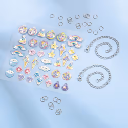Totum Unicorn Puffy Charm Bracelets