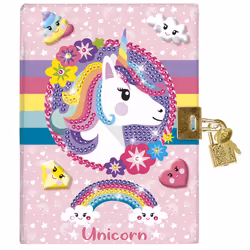 Totum Unicorn Secret Diary Diamond Painting