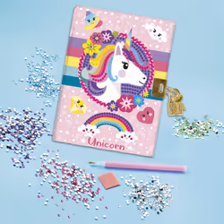Totum Unicorn Secret Diary Diamond Painting