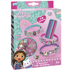 Gabby's Dollhouse 18 Charms and 3 Bracelets Set