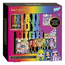 Rainbow High Secret Diary w Lock and Diamond Paint