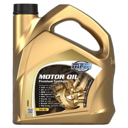 Mpm Premium Synthetic 5W-40 4l Engine oil 05004 VOLKSWAGEN: Golf 5, Golf 7, Polo V Hatchback, BMW: 5 Saloon, 3 Saloon, 1 Hatchback, AUDI: A6 C7 Avant