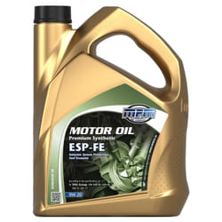 Mpm Esp-Fe PREMIUM SYNTHETIC 0W-20 5l Engine oil 05005ESP-FE AUDI: A6 C7 Avant, A6 C7 Saloon, A4 B9 Saloon, TOYOTA: Yaris III Hatchback