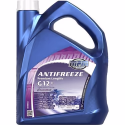 Antifreeze; MPM; Premium Longlife G12+; G12+ red 5 Concentrate Free of silicate