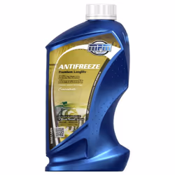 Antifreeze; MPM; Premium Longlife Renault/Nissan; G13 yellow 1 Concentrate Free of silicate