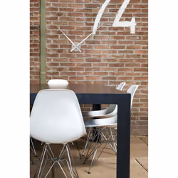 Karlsson Little Big Time Aluminium Wall Clock, Silver - Additional view 4