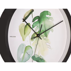 Karlsson Botanical Monstera Wall Clock