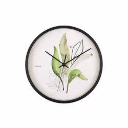 Karlsson Botanical Leaves Wall Clock
