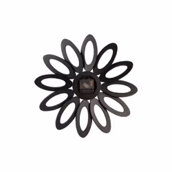 Karlsson Fiore Wall Clock - Veneer Black - Additional view 2