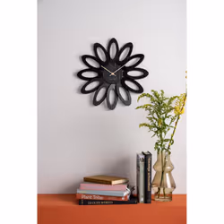 Karlsson Fiore Wall Clock - Veneer Black - Additional view 3