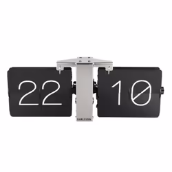 Flip Clock, No Case, Steel