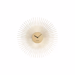 Karlsson KA5817GD, Wall, Round, Gold, Steel, AA, 450 mm