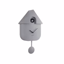 Karlsson KA5768GY, Wall, Quartz clock, Other, Grey, ABS synthetics, AA