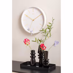 Karlsson Belle Numbers Wall Clock 35cm - White