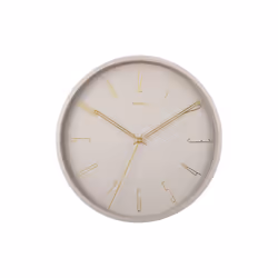 Karlsson Belle Numbers Wall Clock 35cm - Warm Grey