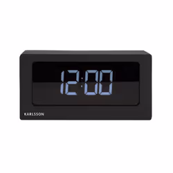 Karlsson Boxed LED Alarm Clock - Black