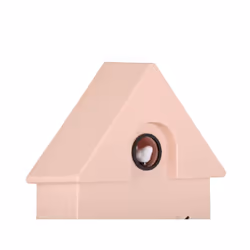 Karlsson Modern Cuckoo Wall Clock - Soft Pink