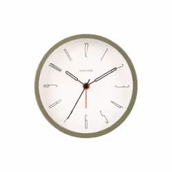 Karlsson Belle Numbers Quartz alarm clock Light Green