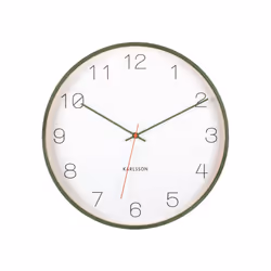 Karlsson Wall Clock Joy - Dark Green