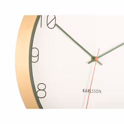 Karlsson Wall Clock Joy - Dark Green