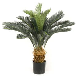 Emerald Artificial Cycas Revoluta Tree in Pot 80cm Fake Potted Garden Decor