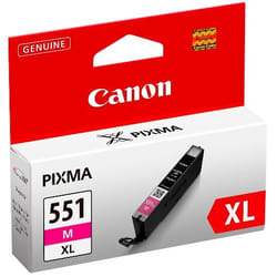 Canon CLI-551XL M w/sec ink cartridge 1 pc(s) Original High (XL) Yield Photo magenta