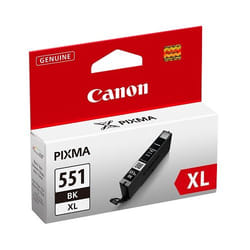 Canon CLI-551XL BK w/sec ink cartridge 1 pc(s) Original High (XL) Yield Photo black