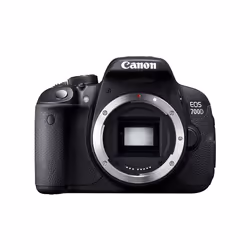 Canon EOS 700D + EF-S 18-55mm SLR Camera Kit 18 MP CMOS 5184 x 3456 pixels Black