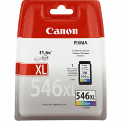Canon CL-546XL, Cyan, Magenta, Yellow, Pigment-based ink, 1 pc(s)