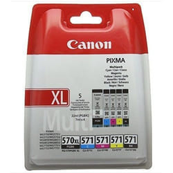 Canon PGI-570XL/CLI-571 PGBK ink cartridge 5 pc(s) Original Black, Cyan, Magenta, Yellow