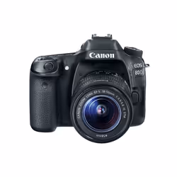 Canon EOS 80D + EF-S 18-55mm f/3.5-5.6 IS STM SLR Camera Kit 24.2 MP CMOS 6000 x 4000 pixels Black - Additional view 8