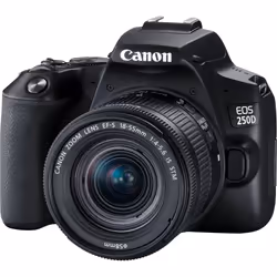Canon EOS 250D SLR Camera Kit 24.1 MP CMOS 6000 x 4000 pixels Black