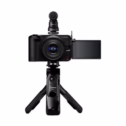 Canon EOS R50 V + RF-S 14-30mm F4-6.3 IS STM PZ Creator Kit, 24.2 MP, 6000 x 4000 pixels, CMOS, 4K Ultra HD, Touchscreen, Bla ...