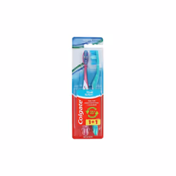 12 x Colgate Toothbrush Triple Action Medium Twin Pack (Colours Vary)