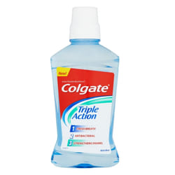 Colgate Triple Action Mild Mint Mouthwash 500ml