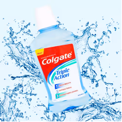 Colgate Triple Action Mild Mint Mouthwash 500ml